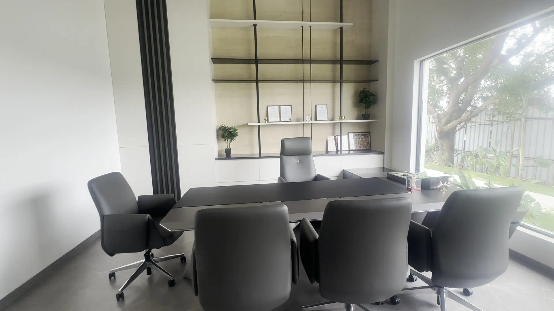 Gangotri — sales office & show flat interior by SRN Interiors, view 12