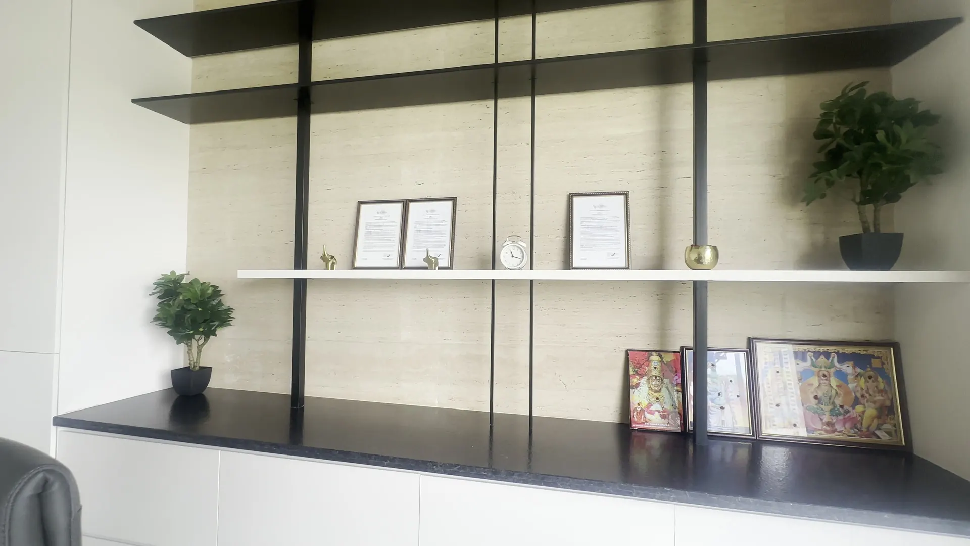 Gangotri — sales office & show flat interior by SRN Interiors, view 13