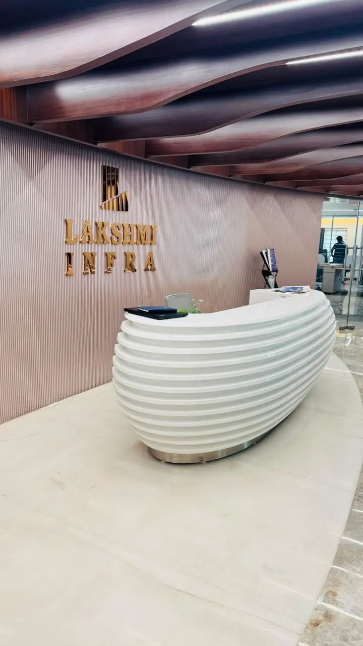 Lakshmi Infra — corporate office interior by SRN Interiors, view 11
