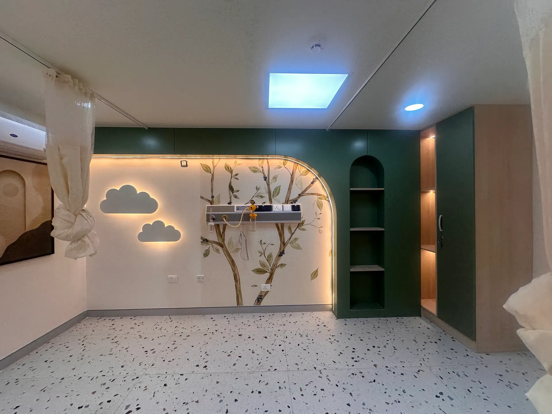 Rainbow — healthcare interior by SRN Interiors